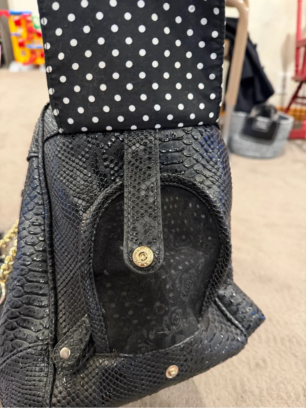 Wooflink couture small dog carrier